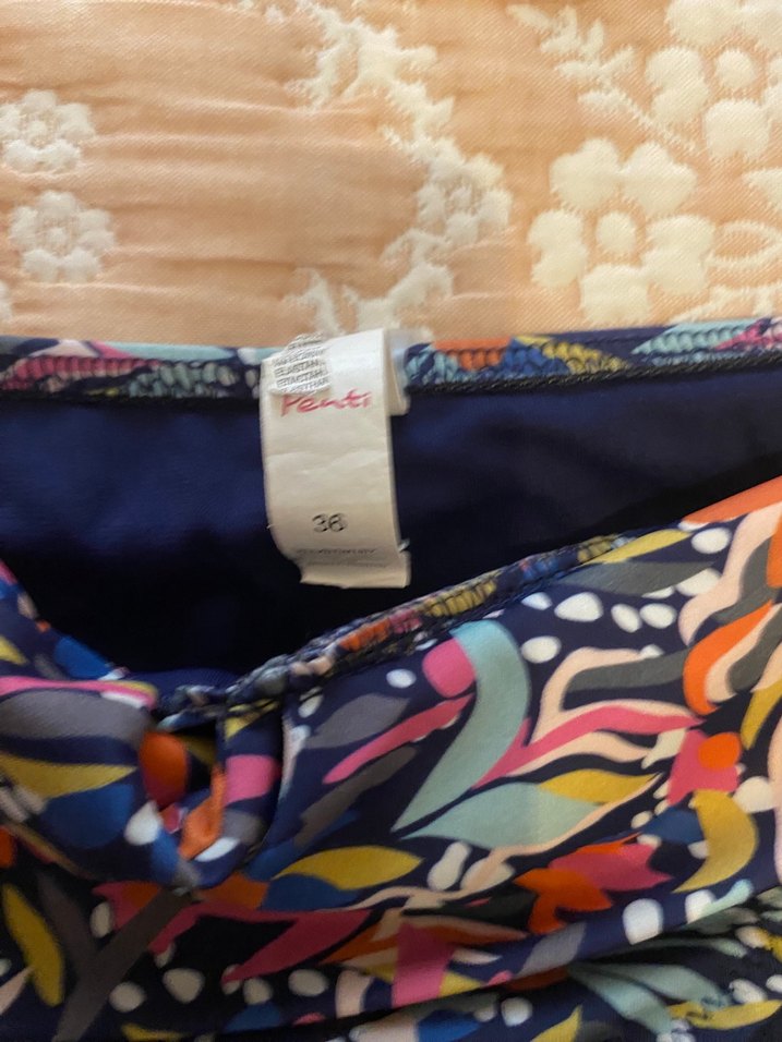 Penti Çiçek Desenli Renkli Bikini Altı - Görsel 3