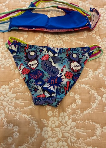 Penti Renkli Pop Art Desenli Mini Bikini - Görsel 5