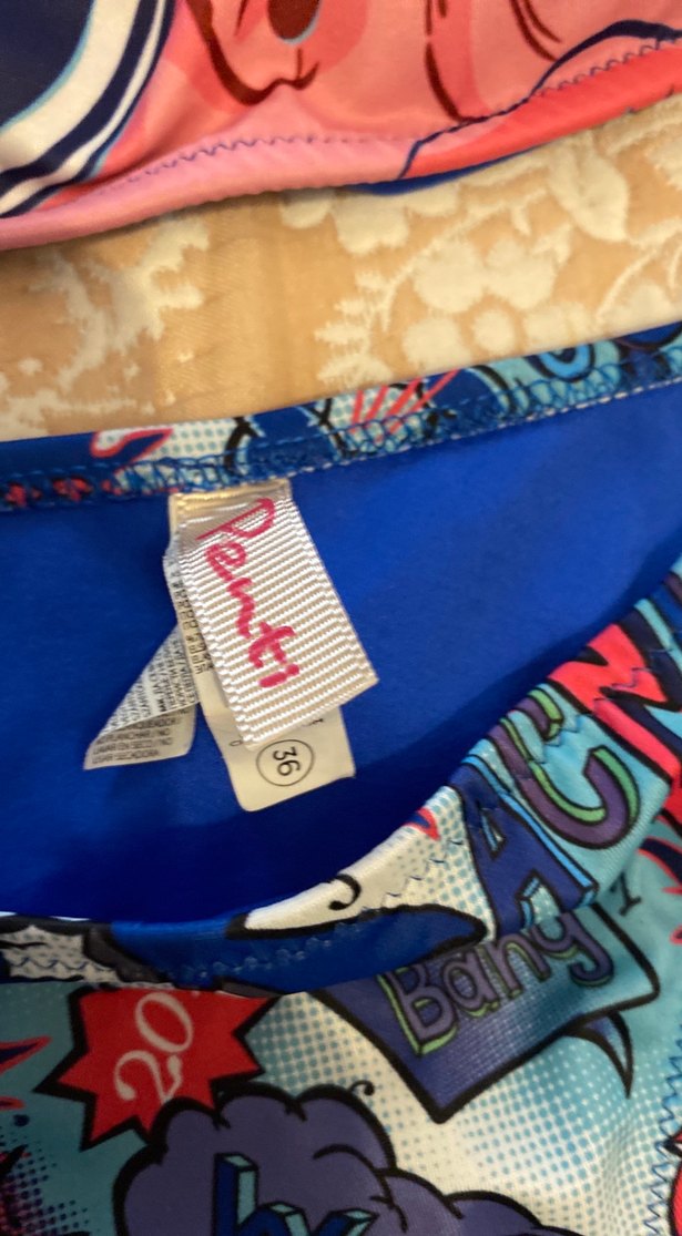 Penti Renkli Pop Art Desenli Mini Bikini - Görsel 2