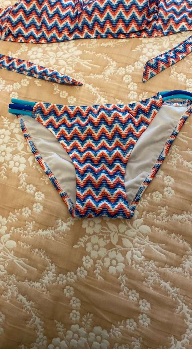 T-Box Marka Renkli Bohem Tarzı Kadın Bikini Takımı - Görsel 2