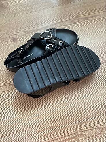 39 Beden siyah Renk Orginal LUMBERJACK Sandalet