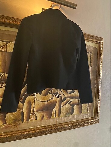 10 Yaş Beden siyah Renk H&M CEKET 10-11 yaş