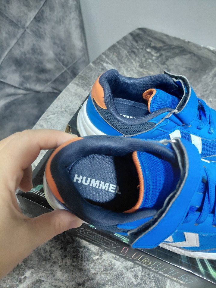 Renkli Erkek Çocuk Spor Ayakkabı Velcro - Görsel 3