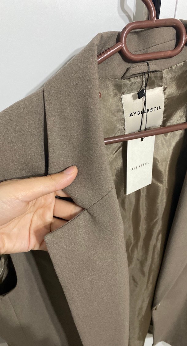 Aybikestil yelek vizon - Görsel 5