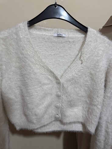 Addax crop yün kazak