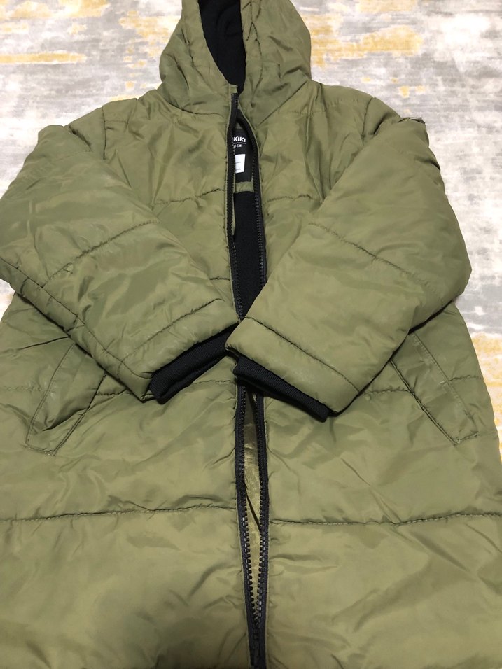 Kapüşonlu Erkek Çocuk mont - Görsel 2