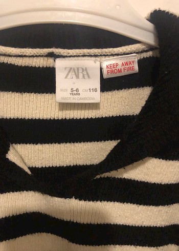 Çizgili köz çocuk  Triko Kazak - Görsel 5