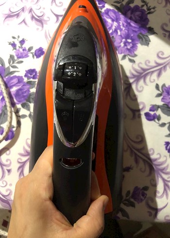 Turuncu Siyah Elektrikli Ütü - Görsel 7