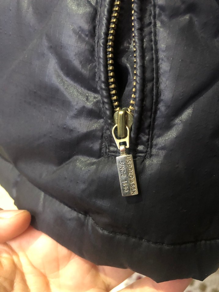 Kadın Siyah Deri Fermuarlı mont - Görsel 4