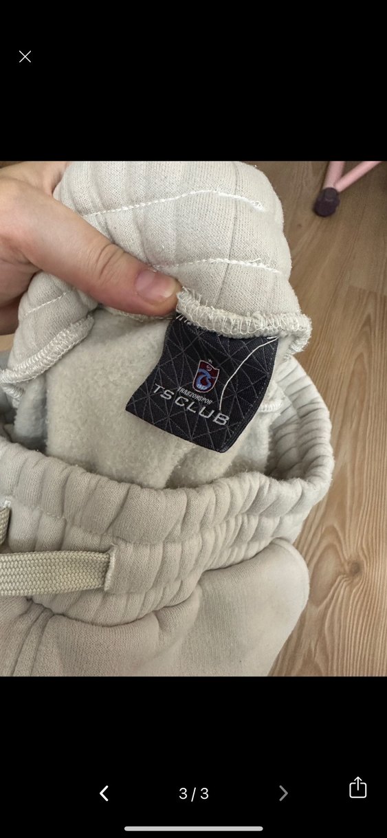 Gri Oversize Erkek Eşofman Takımk - Görsel 3