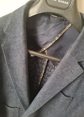 mavi Erkek Düğmeli Ceket, Normal Boy, Regular Fit - Görsel 2