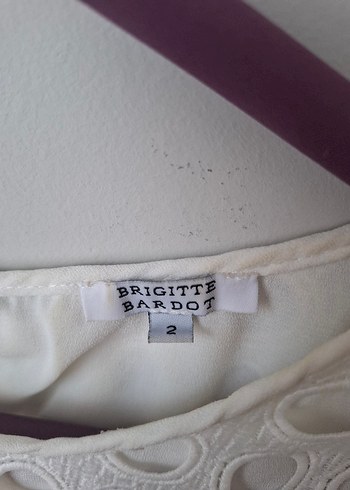 Dantel Detaylı Beyaz Kadın Bluz - Görsel 3