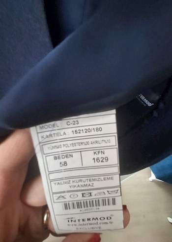 Düğmeli Koyu Lacivert Erkek Yelek - Görsel 4