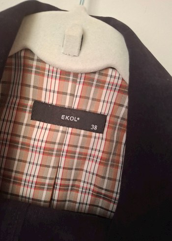 Kadın Mor Süet Düğmeli Ofis Blazeri pantolon takım - Görsel 2