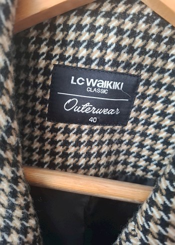 Düğmeli Midi Kadın Klasik Ceket - Görsel 4