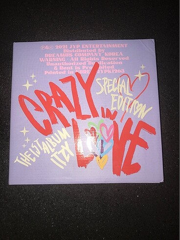 İtzy crazy in love special edition