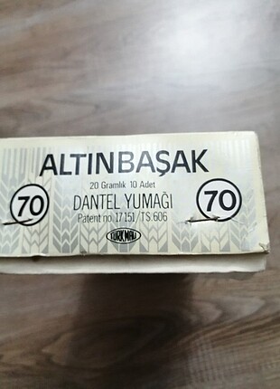 diğer Beden Altın başak dantel yumağı
