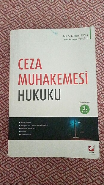 Ceza muhakemesi hukuku Feridun yenisey
