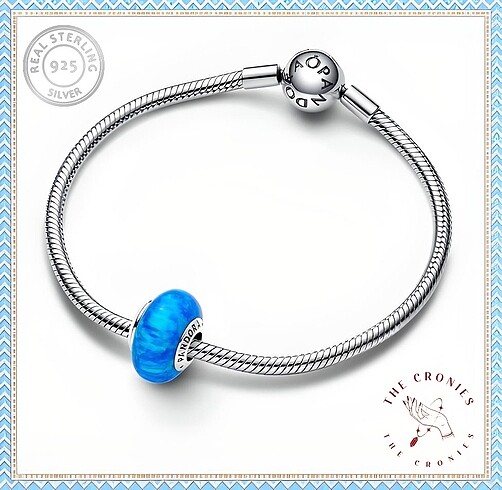  Beden Koyu Okyanus Mavisi Charm