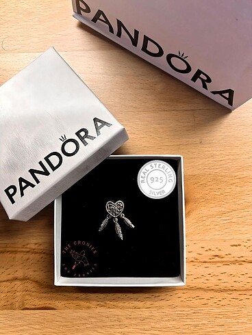 Pandora | Kalp ve Üç Yaprak Charm
