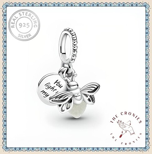 Karanlıkta Parlayan Ateş Böceği Charm