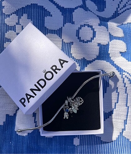 Pandora Kalp Klipsli Pandora Charm Bileklik