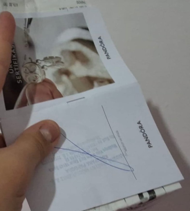 PANDORA Beyaz Taç Charm - Görsel 4