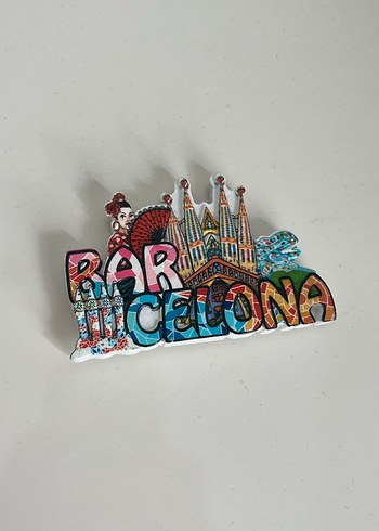 Barcelona Buzdolabi Magneti