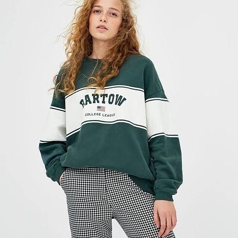 Pull&Bear Kolej Sweatshirt