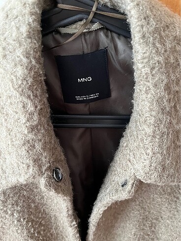 s Beden haki Renk Mango Oversize Bomber Ceket
