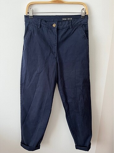 Lefties Lacivert Chino Pantolon