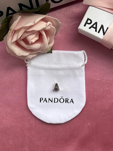 Pandora Pandora A harfi charm #beğeni