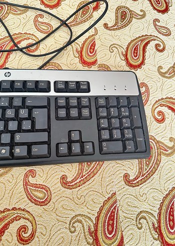 Gri Kablolu Standart Klavye hp marka - Görsel 3