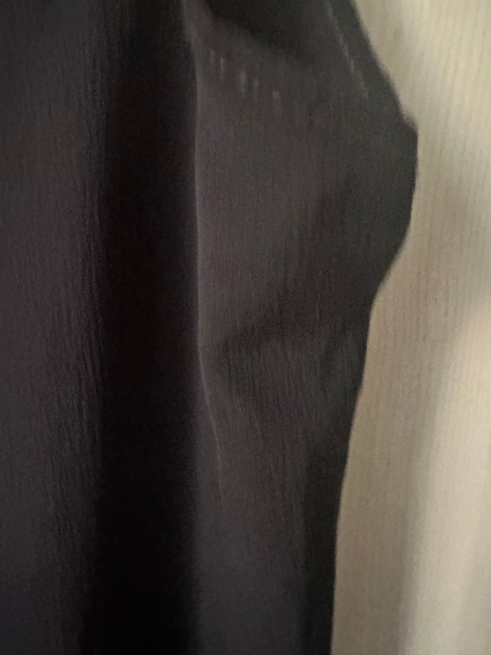 Dantel Detaylı Siyah V Yaka Kadın Atlet - Görsel 3