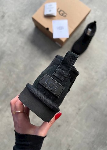 36 Beden siyah Renk UGG ULTRA Mİ Siyah Süet Kadın Bot