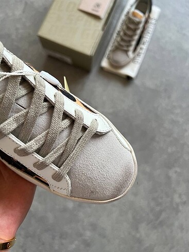 37 Beden kahverengi Renk Leopar Golden Goose Sneaker