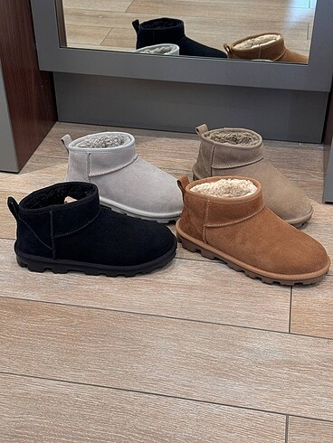 38 Beden kahverengi Renk Ugg ultra mini