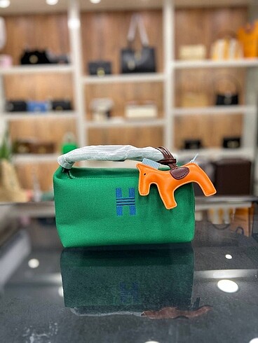Hermes cotton pouch