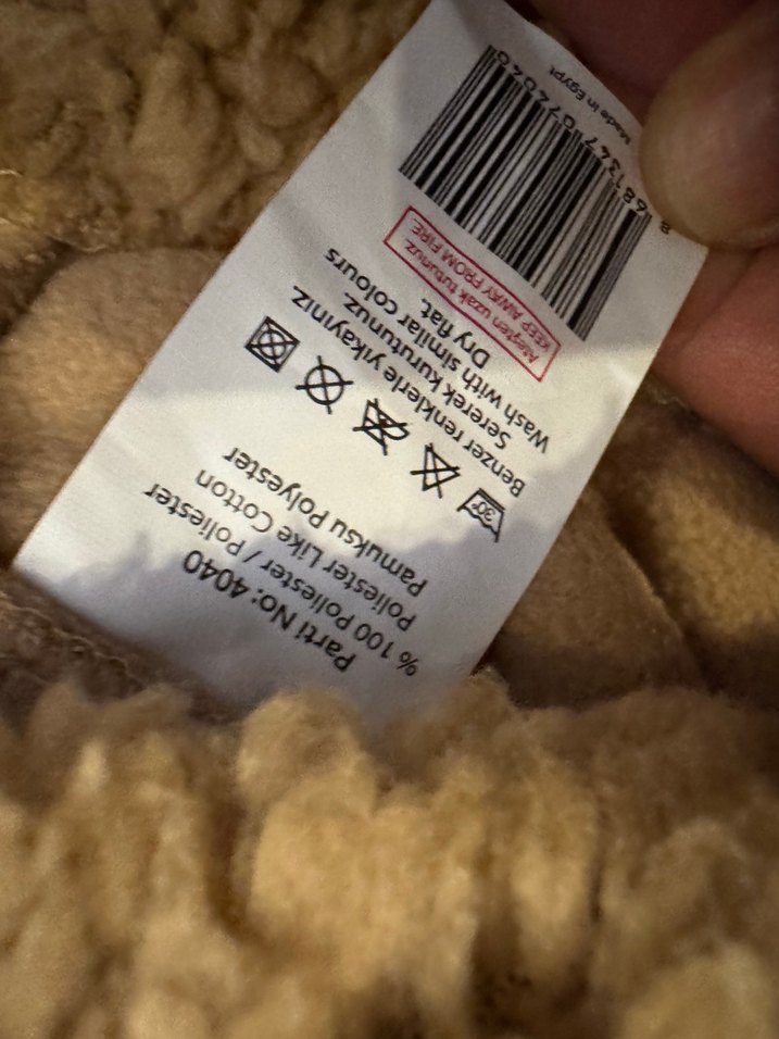 Kahverengi Kız- Erkek Çocuk Kürklü Ceket - Görsel 5