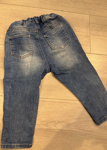 Erkek Çocuk Gri Denim Pantolon - Görsel 3