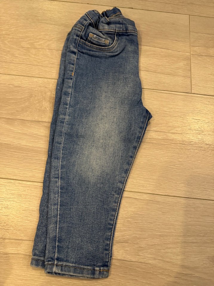 Erkek Çocuk Gri Denim Pantolon - Görsel 4