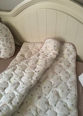 Nakışlı Pamuk Bebek Uyku Seti - Görsel 2