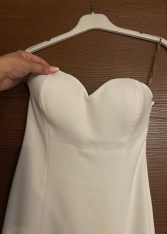 Beyaz elbise - Görsel 3