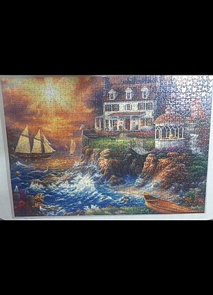 Eksiksiz 1000 parça puzzle