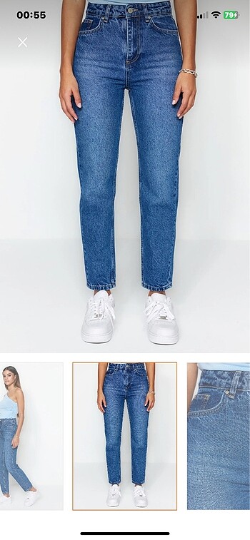 38 Beden lacivert Renk Jean.