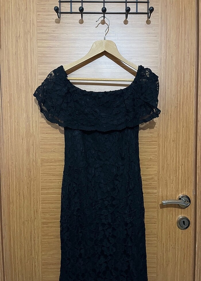 Küpürlü elbise - Görsel 2