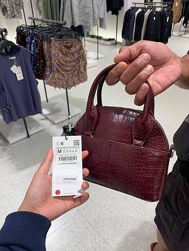 Bordo çanta
