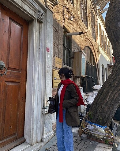 s Beden Zara yün karışımlı blazer