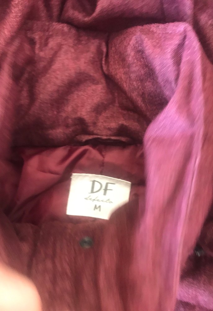 Bordo Kürklü Kadın Kışlık Mont - Görsel 3