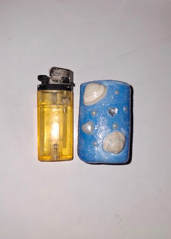 Deniz kabuklu çakmak kabı - Görsel 4